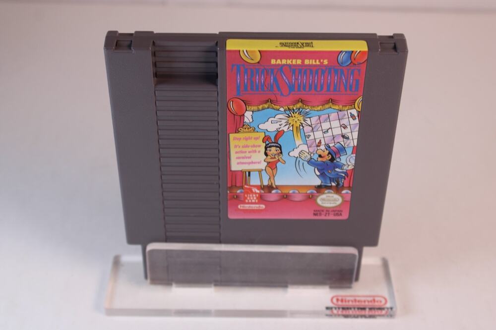 Barker Bill's Trick Shooting (Nintendo Entertainment System, 1990 NES) Game Only